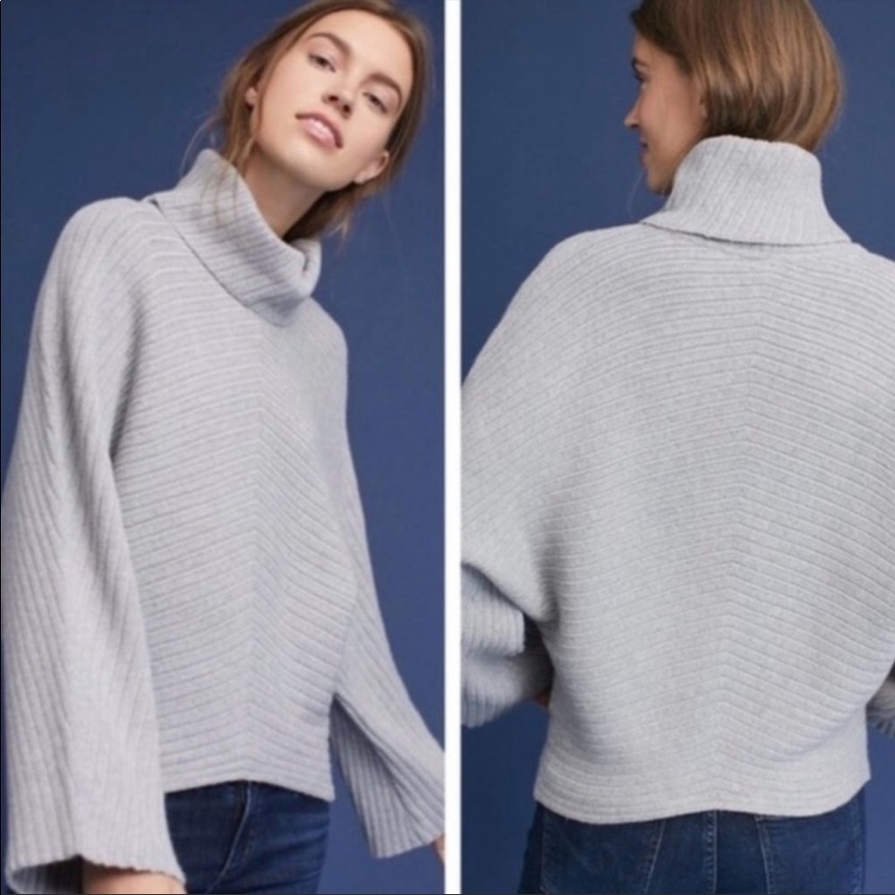 Anthropologie Moth Tisbury Sweater. CREAM. Size Small